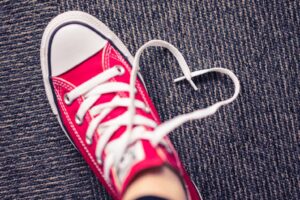 Happy Shoes Shoelace Heart