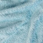 Soft Cotton Blue Towel Close Up Background